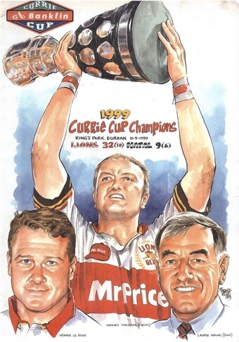 Currie Cup rugby stadium advertising activation — Pieter Coetzee Promotions